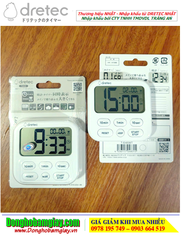 DRETEC T-646WT, Đồng hồ bấm giờ TIMER DRETEC T-646WT (chức năng lặp lại)